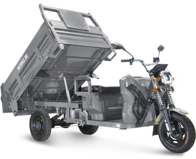 Грузовой электрический трицикл Rutrike D5 КАБИНА гидравлика 1700 60V1200W