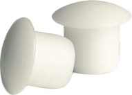 Заглушки торцевые для упоров Lucas TRW, 2 шт., белые, MCF905