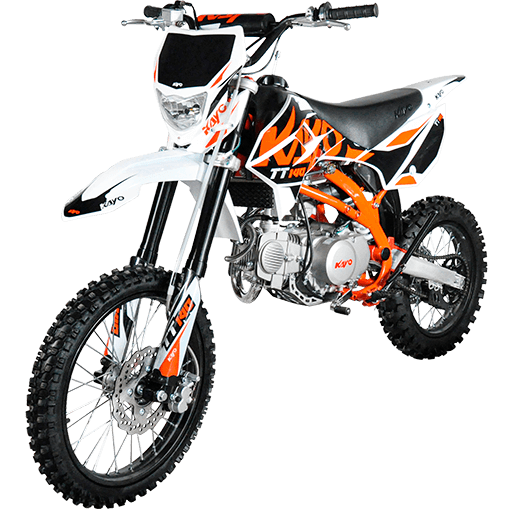 Питбайк KAYO BASIC TT140 17/14 KRZ (механ. сцепл., кикстартер 2022 г.)
