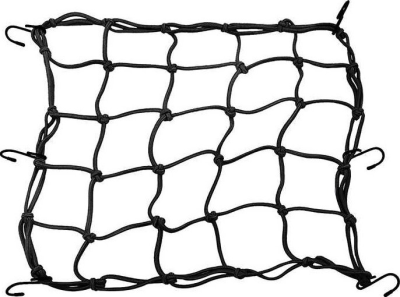 Сетка багажная мото 40х40 см.