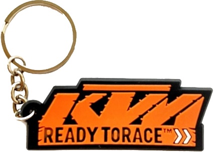 Брелок для ключей KTM (черный/оранжевый)