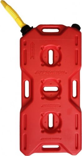 Канистра экспедиционная ЭКСТРИМ ДРАЙВ с клапаном, красная, 15 л.