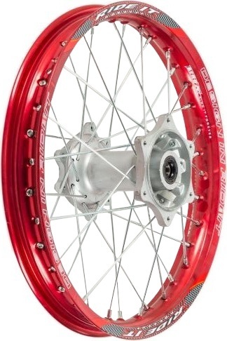 Обод задний 18" (1,85-R18 d=17mm) алюминий/красный XR250