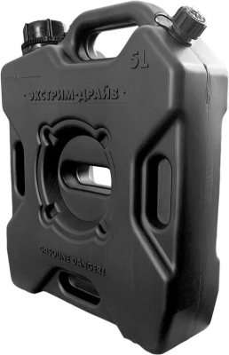 Канистра экспедиционная ЭКСТРИМ ДРАЙВ ПЛЮС 5л цвет:черный