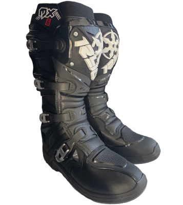 Защита для ног:Мотоботы RYO Racing MX6 Enduro, Черный / белый