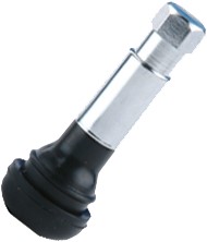 Вентиль бескамерной покрышки Хром, I=48,5мм/d=11.3мм