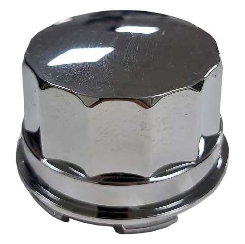 Колпак ступичный квадроцикла хром (пластик), D внутренний = 65 мм., H = 46 мм. 