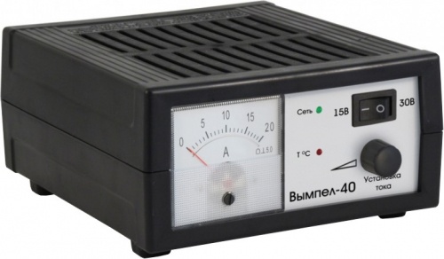 Зарядное устройство Вымпел-40 (автомат, 0-20А, 12/24Вт, стрел.амперметр)