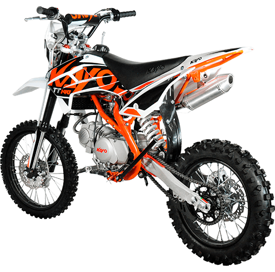 Питбайк KAYO BASIC TT140 17/14 KRZ (механ. сцепл., кикстартер 2022 г.)