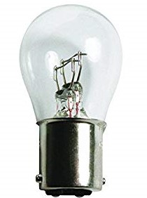 Лампа Narva Р 21/5W прозрачная, двухконтактный цоколь