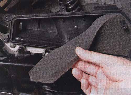 Чистка воздушного фильтра на скутере