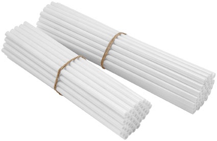 Накладки на спицы колёс питбайка 17/14 дюймов, цвет белый