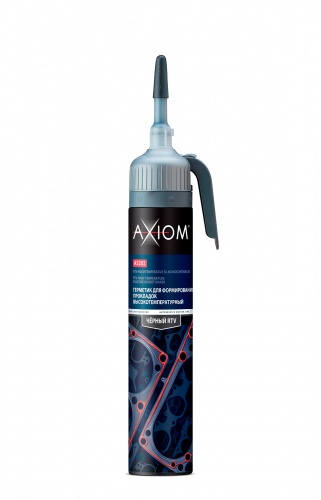 Герметик для формирования прокладок высокотемп. черный AXION AS202