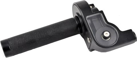 Ручка газа в сборе алюминиевая CNC черная