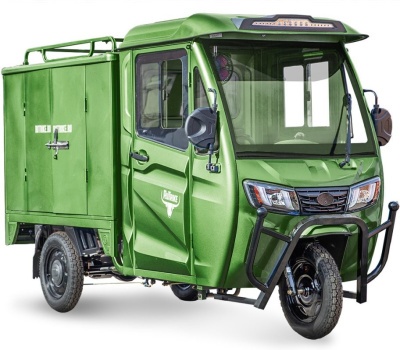 Грузовой электротрицикл Rutrike КАРГО Кабина Дуал обогрев 1500 60V1000W