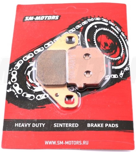 Колодки дискового тормоза (металлокерамика) ATV Cectek, Kazuma, Stels задние FA 083 SM-PARTS