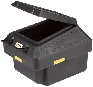 Кофр для снегохода КОФР № 1 СОВМЕСТИМОСТЬ ПО МОДЕЛЯМ BRP Вес: 5,4 кг ДхШхВ: 600х500х500 мм Объём: 70