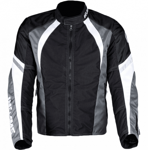 Мотокуртка мужская INFLAME BREATHE текстиль, цвет серый