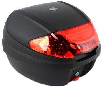 Кофр багажный ATAKI SMP-2013 (41*40*30см) черный матовый 30 литров