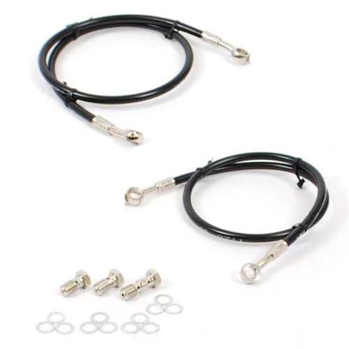 Армированные тормозные шланги GALFER FK103C458 для Honda CBR600RR 2005-2006 установочный комплект