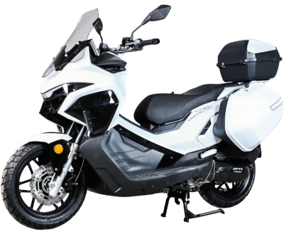 Скутер SPRMOTORS TRAVEL MAX 180 EFI (с кофром и боковыми боксами)