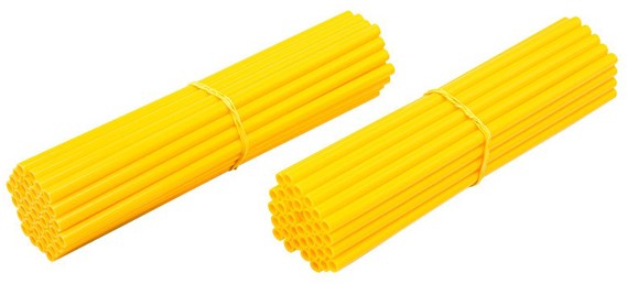 Накладки на спицы 17/14 желтые