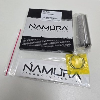 Комплект поршневых колец Namura NA-30050R 87.5 мм. со стопорными кольами и поршневым пальцем ARCTIC