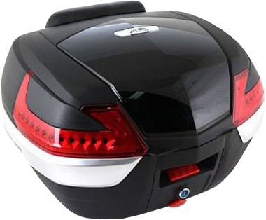 Кофр багажный YM-0878 (34x46x52см ) 42 л. черный матовый