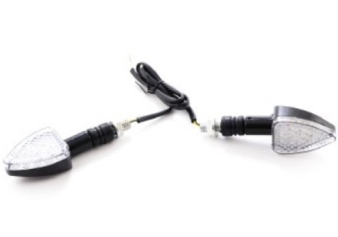 Поворотники светодиодные (компл. 2шт) SMP-08A черные 020246-776-7106