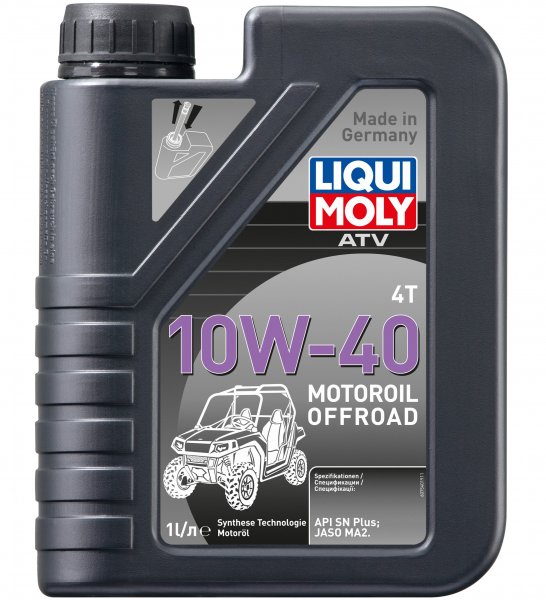 3013 HC-синтетическое моторное масло Liqui Moly  дя 4-т мoт-ов, ATV Motoroil 10W-40 SN Plus M2 (1л)