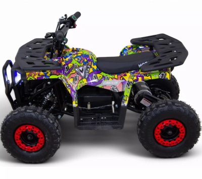 Детский электро квадроцикл GRIZLIK MIDI E1000 BW              