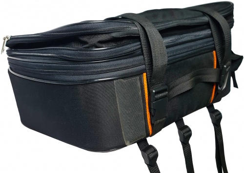 Сумки боковые текстильные AK, большие 2 шт.