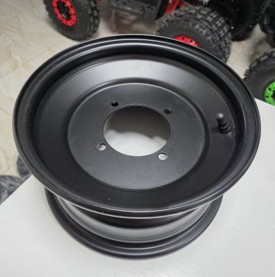 Диск колесный для квадроцикла передний R10 штамп, чёрный под резину 23x7-10''