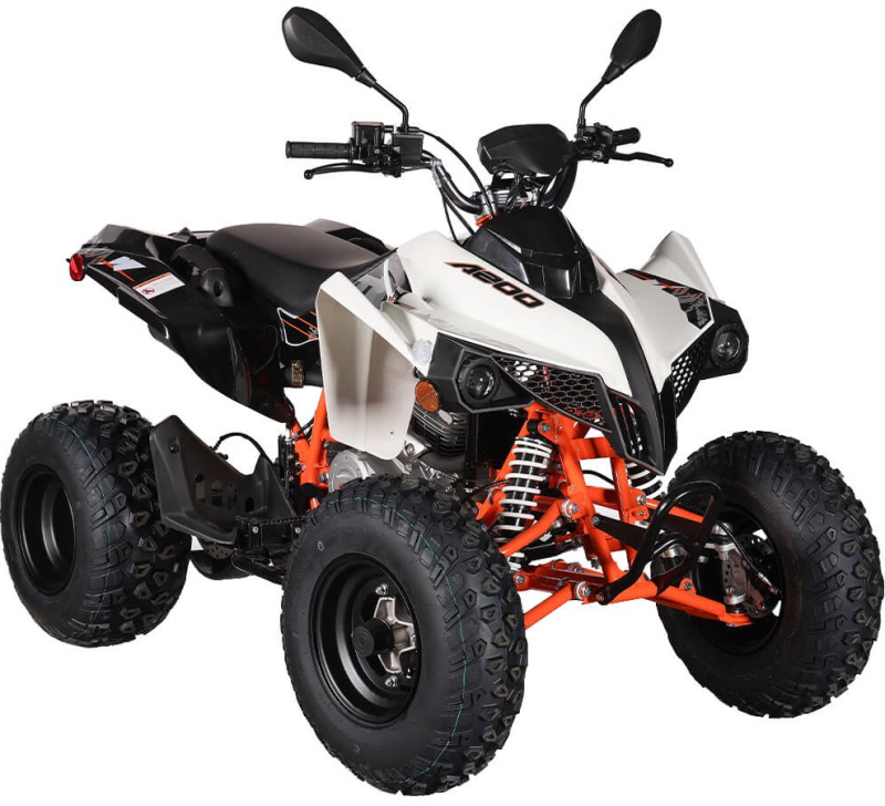 Квадрицикл KAYO A200 (белый пластик 2024 г.) (ПТС)