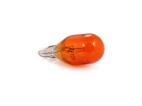 Лампа поворота T13 12V 10W без цоколя желтая  CN