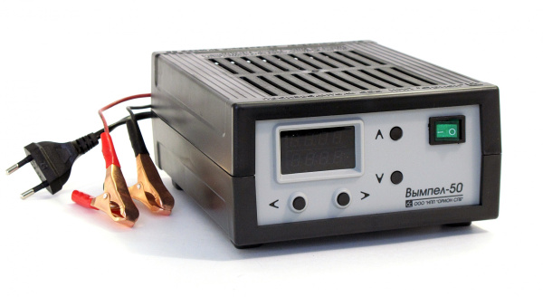 Зарядное устройство Вымпел-50 (автомат, 0-18А, 5-19 В сегментный сведодиодный индикатор)