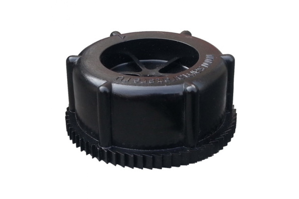 Крышка для экспедиционной канистры, черная с резиновым уплотнителем