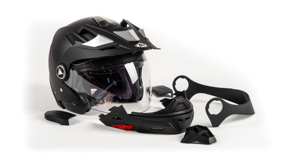 Шлем трансфоррмер "THH" TS-45 MATTE BLK 7-вариантов