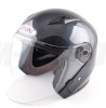Шлем открытый Ataki OF 512 Carbon черный/серый глянцевый