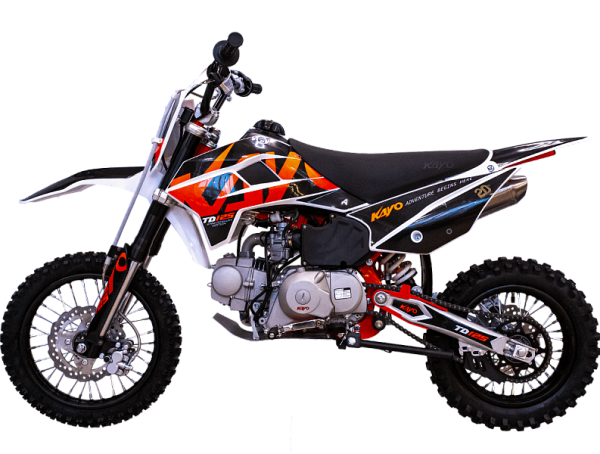 Питбайк KAYO MINI TD125 14/12 (п/автомат, эл. стартер 2024 г.)