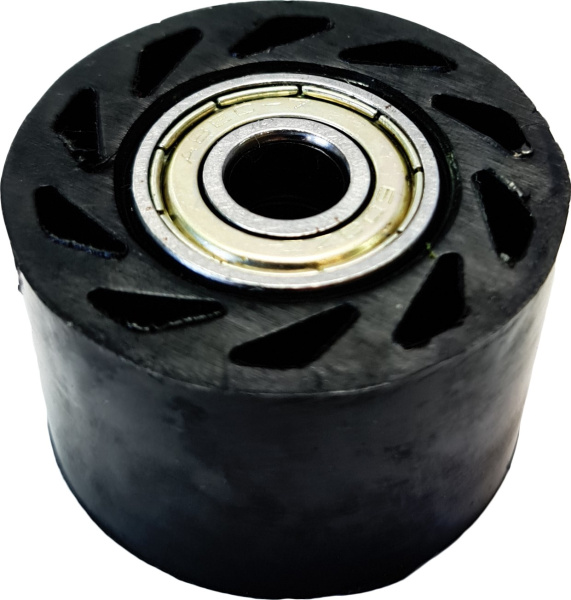 Ролик натяжения цепи привода KAYO Т2,Т4,Т6 размеры: d (наруж.) 39мм; d (внутр.) 8мм; ширина 25мм