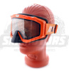 Очки мотокросс/снегоход (двойное стекло) ATAKI HB-811 оранжевые глянцевые