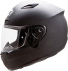 Мотошлем интеграл  MT MATRIX single mono MATT BLACK