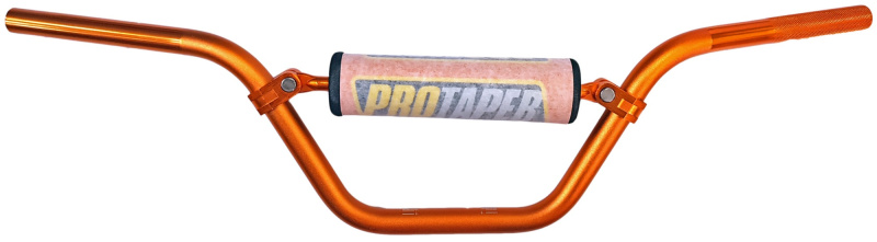 Руль PRO-TAPER алюминиевый с перемычкой высокий оранжевый