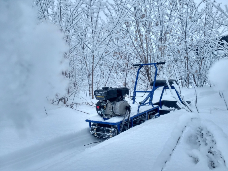 Мотобуксировщик Альбатрос-L10 (без фары)