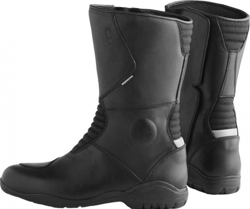 Защита для ног: Мотоботы AXO ROAD, цвет Черный