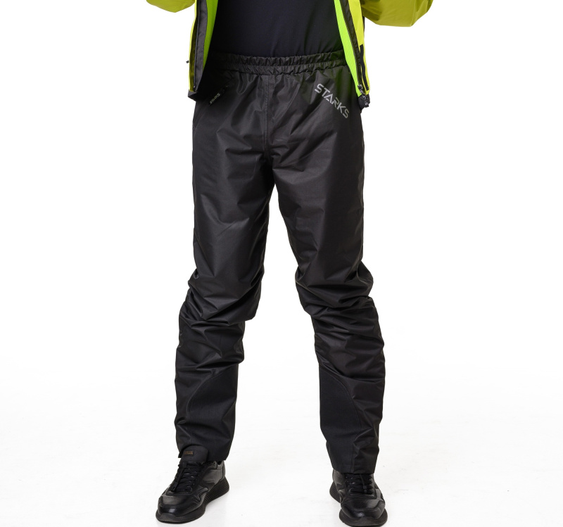 Дождевые брюки  STARKS Dry Rain DR219 мужские (серый/салатовый)