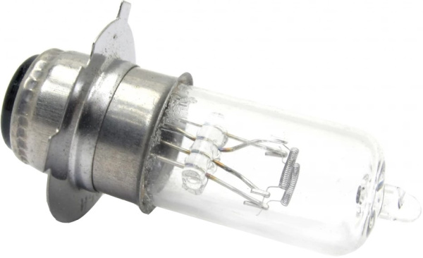 Лампа фарная 12V35W35W P15D-25-3 Мопед Alpha/Delta