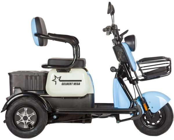 Электротрицикл Rutrike Gelbert Vega 48V/60V 600Вт