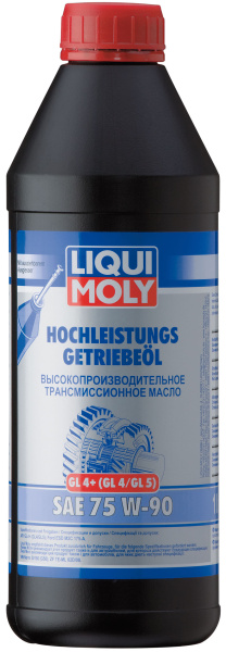 3979 Масло трансмиссионное, синтетическое Liqui Moly 75W-90 1л